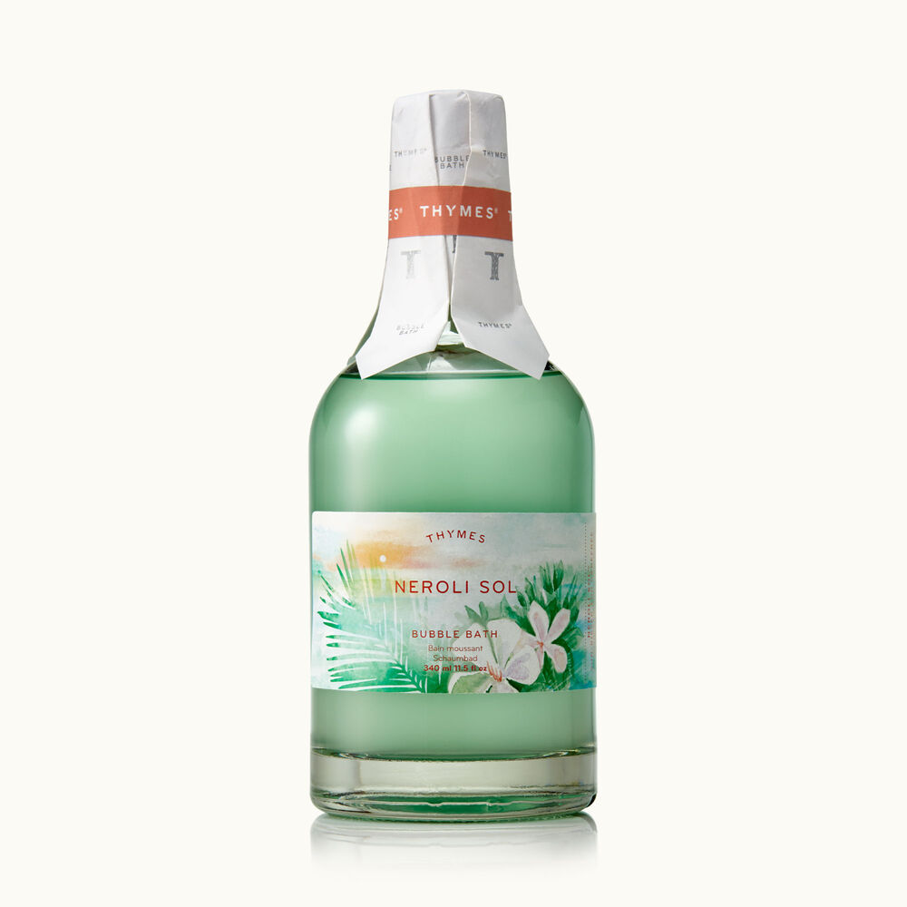 Thymes Neroli Sol Bubble Bath for a Relaxing Spa Experience image number 1